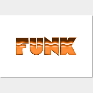 FUNK //// Retro 70s Music Fan Design Posters and Art